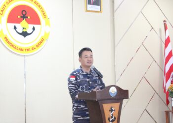 Lima Bulan Sepuluh Hari, Forkopimda Hadiri Acara Pengantaran Tugas Kol. Dian Komandan Lanal Ranai