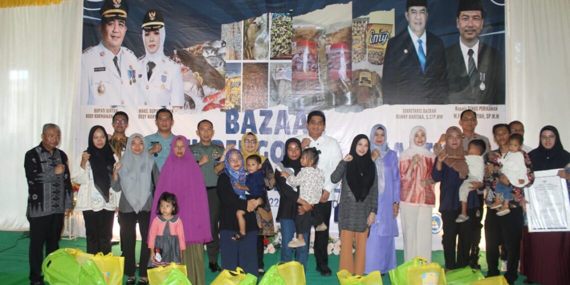 Dandim 0315/Tanjungpinang Hadiri Pembukaan Bazaar Produk Perikanan dan Kelautan di Bintan