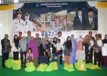 Dandim 0315/Tanjungpinang Hadiri Pembukaan Bazaar Produk Perikanan dan Kelautan di Bintan
