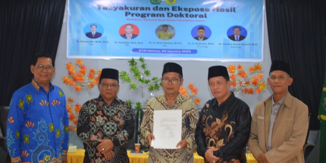 STAI Natuna Lahirkan Para Doktor, Deklarasikan Natuna Strategic Research Center (NSRC)