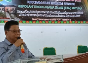 Ketua STAI Natuna Dr. H. Umar Natuna, M.Pd.I