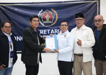 Hendry Ch Bangun Resmi Daftar Ketua PWI, Kantongi Dukungan 23 Provinsi