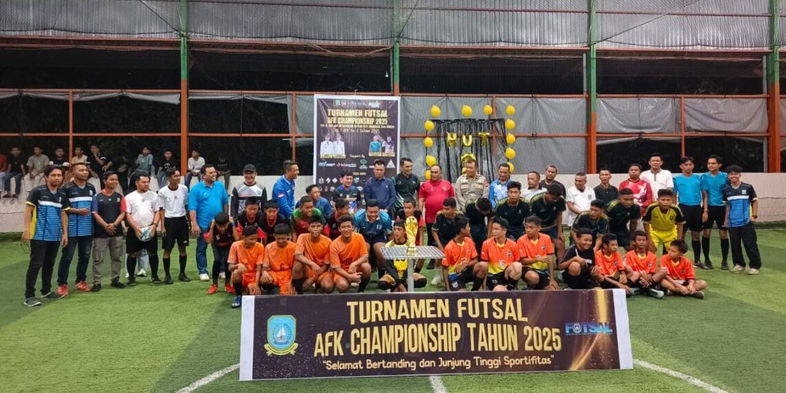 Bupati Kepulauan Anambas Buka Turnamen Futsal AFK Championship 2025