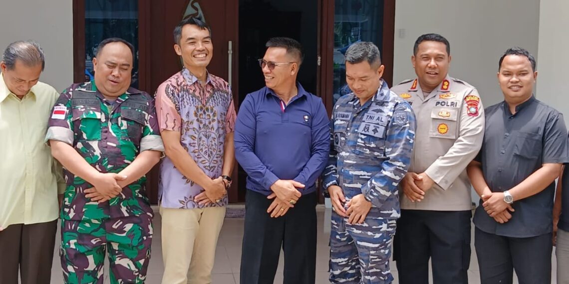 Jaga Kondusifitas, Bupati Anambas Aneng Bahas Keamanan Daerah bersama Kapolres dan Danlanal