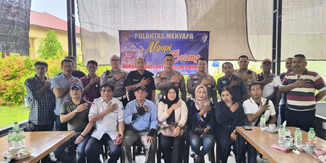 Kasat Lantas Polres Bintan Ajak Media Jadi Pelopor Tertib Lalu Lintas