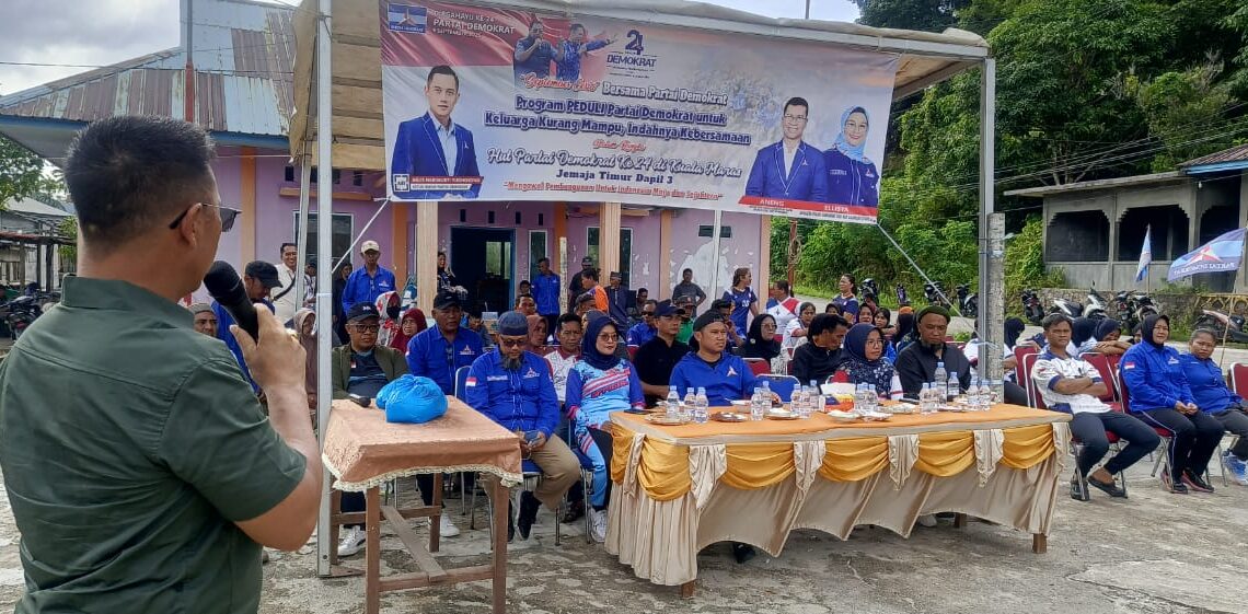 PAC Demokrat Jemaja Timur Gelar Turnamen Voli HUT ke-24, Aneng : Jadikan Ajang Sportifitas dan Silaturahmi