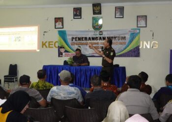 Kejati Kepri Sosialisasi Pencegahan TPPO kepada Aparatur dan Tokoh Masyarakat se-Kecamatan Sagulung Batam.