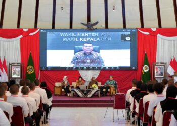 STPN Bentuk Karakter dan Kepemimpinan, Wamen Ossy Titip Tiga Nilai yang Perlu Dipedomani Taruna/i STPN