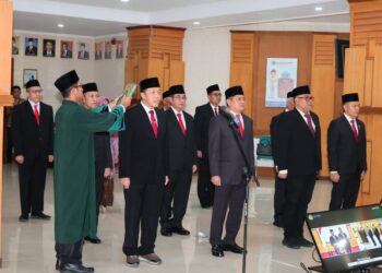 Lantik Pejabat Struktural, Menteri ATR/Kepala BPN: Layani Masyarakat dengan Hati, Bukan Transaksi