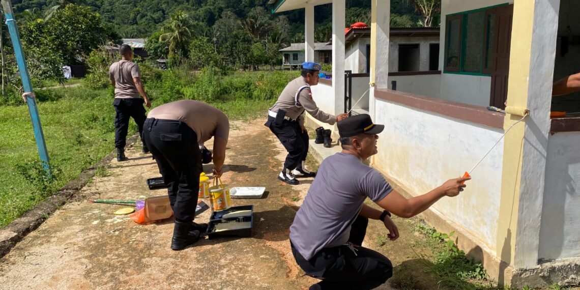 Polres Anambas Melalui Polsek Jemaja Laksanakan Kegiatan (GEBER) Rumah Ibadah