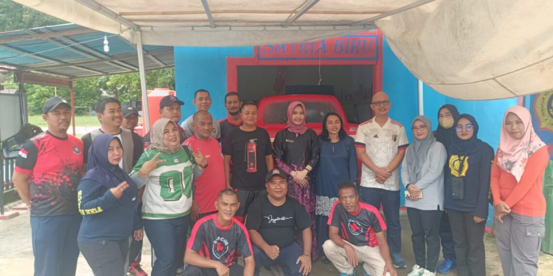 Bersama Puskesmas Tarempa, Damkarmat Tingkatkan Kesiapsiagaan Lewat Pelatihan P3K