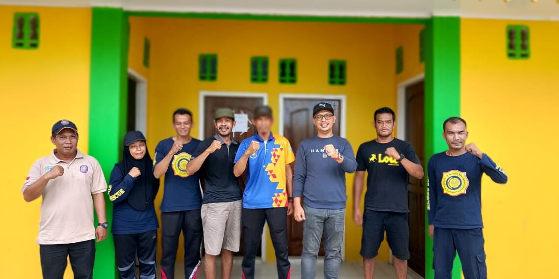 Sekretaris Damkar Anambas Tinjau Pos Jemaja, Upayakan Pembangunan Gedung Baru