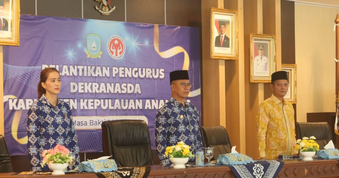 Pengurus Dekranasda Anambas Resmi Dilantik, Ny. Sinta Aneng : Dorong UMKM di Anambas
