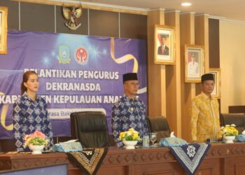 Pengurus Dekranasda Anambas Resmi Dilantik, Ny. Sinta Aneng : Dorong UMKM di Anambas