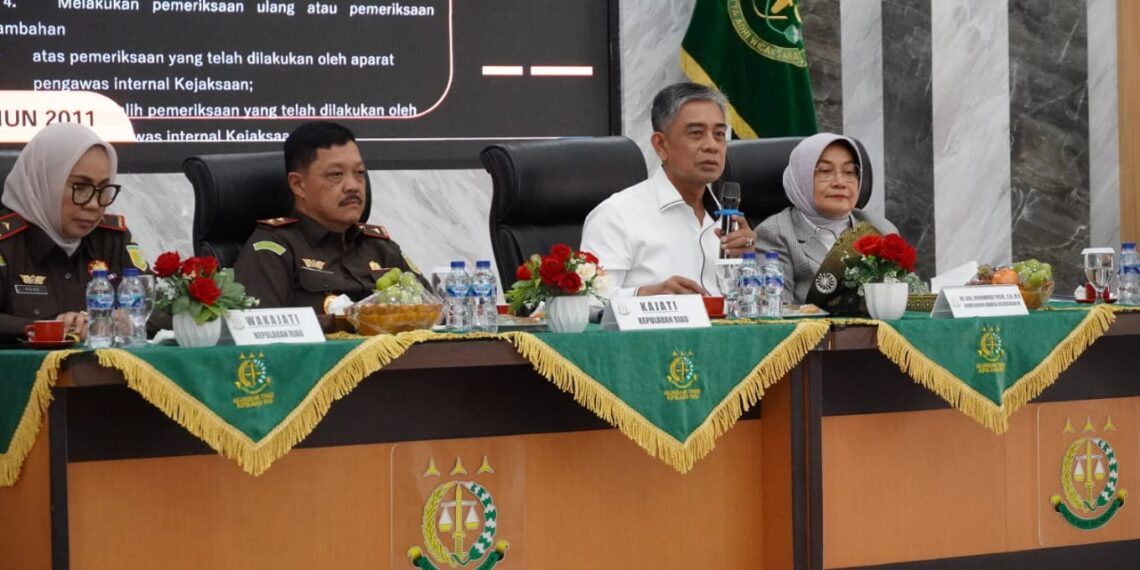 Komjak RI Kunjungi Kejati Kepri, Dorong Kinerja yang Transparan, Akuntabel dan Berintegritas.