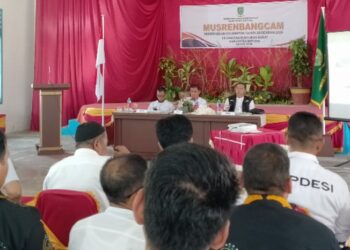 Kepala Desa Mekar Jaya Hadiri Kegiatan Musrenbang Kecamatan Bunguran Barat 2025