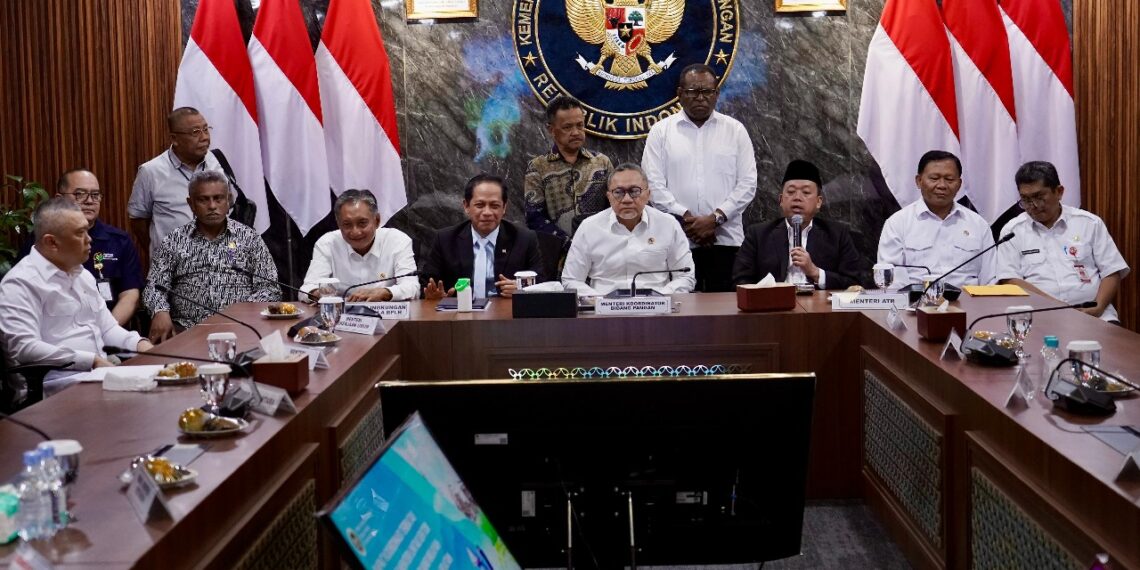 Menteri Nusron Akan Teken Persetujuan Substansi RTRW Provinsi Papua Selatan untuk Dukung Swasembada Pangan