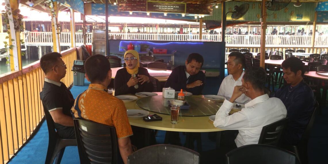 Bupati Aneng Bahas Solusi Air Bersih dan Penataan Sungai Anambas Bersama Kepala BWS Sumatra IV Batam