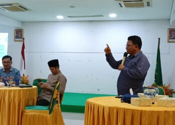 Ketua Organisasi Daerah Ikatan Cendekiawan Muslim se-Indonesia (Orda ICMI) Natuna, DR. H. Umar Natuna