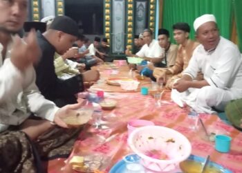Kegian tradisi haul Masjid At-Thoriq Jemengangan Kelurahan Ranai