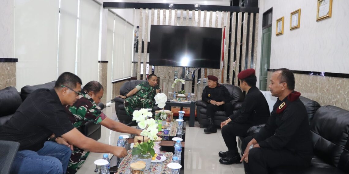 Silaturahmi Hangat, Dandim 0135/Tanjungpinang dan Pimpinan Lapas-Rutan Bahas Sinergi Keamanan Wilayah