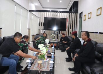 Silaturahmi Hangat, Dandim 0135/Tanjungpinang dan Pimpinan Lapas-Rutan Bahas Sinergi Keamanan Wilayah