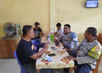 Dekatkan Polisi dengan Warga, Polsek Jemaja Gelar “Jumat Curhat Kamtibmas” di Letung