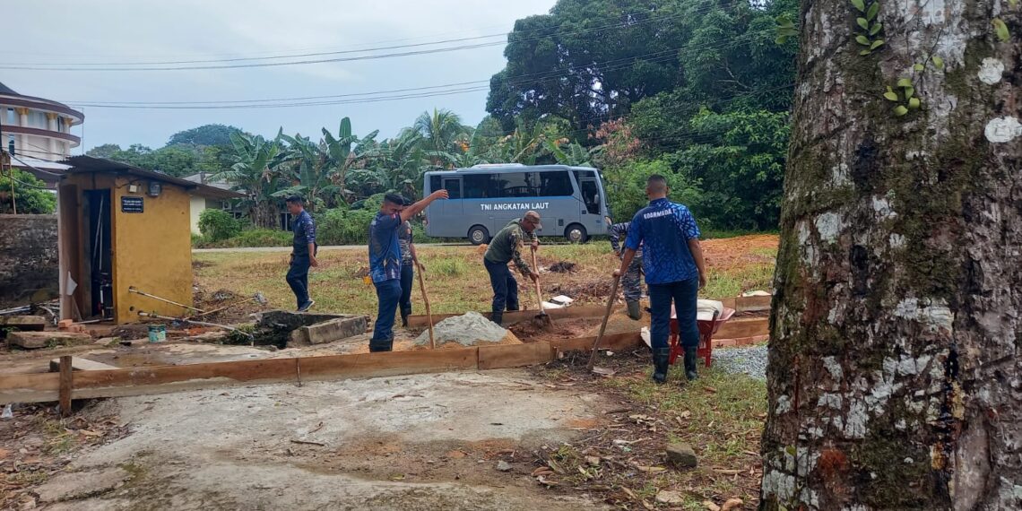 TNI AL Koarmada I Gelar TMMD di Tanjungpinang, Wujudkan Kemanunggalan TNI dengan Rakyat