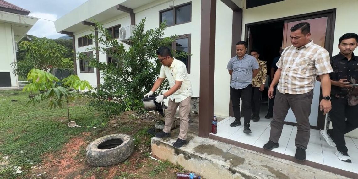 ‎Satresnarkoba Polres Natuna Musnahkan Barang Bukti Sabu 0,5403 Gram Hasil Temuan di KMP Bahtera Nusantara 01