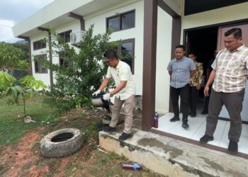 ‎Satresnarkoba Polres Natuna Musnahkan Barang Bukti Sabu 0,5403 Gram Hasil Temuan di KMP Bahtera Nusantara 01