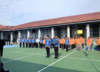 Rutan Kelas I Tanjungpinang Gelar Upacara Hari Sumpah Pemuda ke-97, Tanamkan Semangat Persatuan dan Nasionalisme