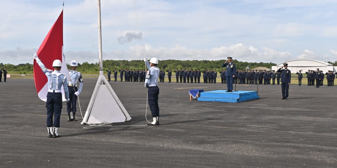 Lanud Raden Sadjad Gelar Upacara Peringati Hari Pahlawan 2025