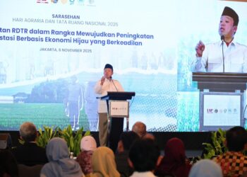 Menteri Nusron: Empat Visi Presiden Prabowo Bertumpu pada Pemanfaatan Tanah dan Tata Ruang yang Berkeadilan