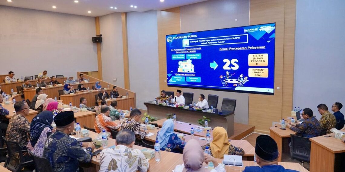 Menteri Nusron Arahkan Transformasi Layanan Pertanahan yang Adaptif terhadap Tuntutan Generasi Muda