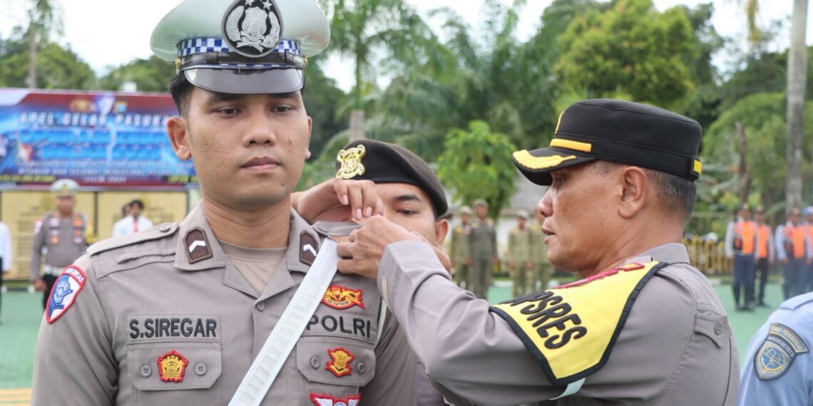 Polres Natuna Gelar Apel Operasi Zebra Seligi 2025