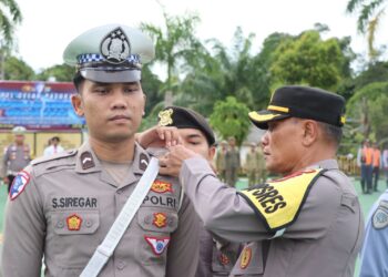 Polres Natuna Gelar Apel Operasi Zebra Seligi 2025