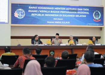 Percepat Penyelesaian Persoalan Tanah dan Ruang, Menteri Nusron Adakan Rakor dengan Kepala Daerah Se-Sulsel