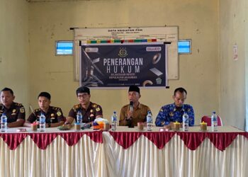 Kejari Anambas Berikan Penerangan Hukum ke Aparatur Desa Ulu Maras