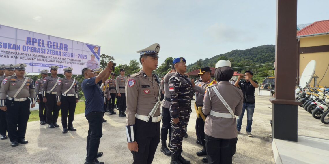 Operasi Zebra Seligi 2025 Dimulai, Polres Anambas Fokus Tertibkan Lalu Lintas