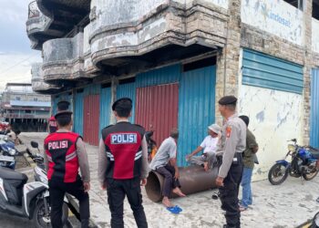 Polsek Bunguran Barat Laksanakan Patroli Dialogis untuk Jaga Kondusivitas di Wilayah Sedanau