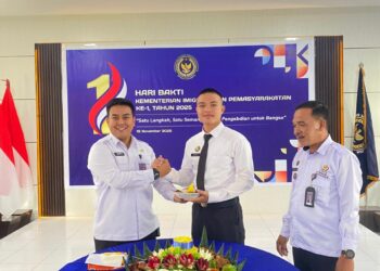 Rutan Tanjung Balai Karimun Ikuti Upacara Hari Bakti Kementerian Imigrasi dan Pemasyarakatan ke-1 Tahun 2025