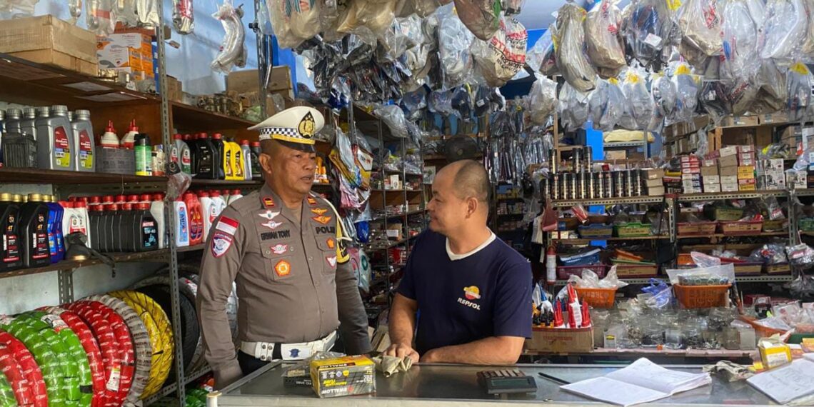 Satlantas Polres Natuna Tegaskan Larangan Penjualan Knalpot Brong dalam Operasi Zebra Seligi 2025