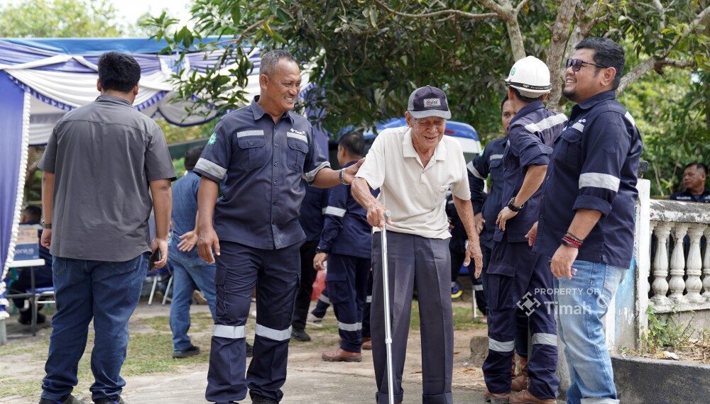 PT TIMAH Tbk Salurkan Bantuan Untuk Lansia Terlantar ,Dorong kesejahteraan Masyarakat