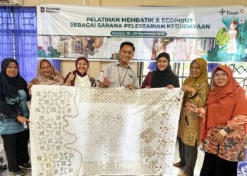 PT TIMAH Tbk Gelar Pelatihan Ecoprint di Karimun, Dorong Pelestarian Budaya dan Pemberdayaan Masyarakat