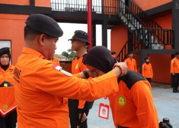 Kantor SAR Natuna Gelar Latihan Dasar Pencarian dan Pertolongan CXXII Tahun 2025