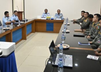 Disopslatau Mabesau Laksanakan Sosialisasi Pembinaan Profesi dan Karier di Lanud Raden Sadjad