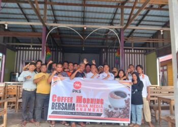 PKS Anambas Gelar Coffee Morning, Serap Aspirasi Wartawan dan Bahas Isu Transportasi hingga Publikasi Media