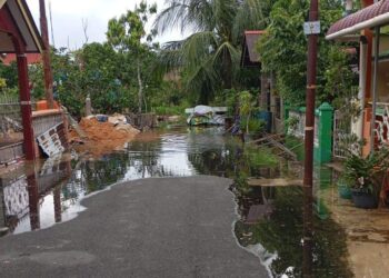 Banjir Rob Meningkat, Warga Pesisir Tanjungpinang Diminta Waspada hingga 13 Desember