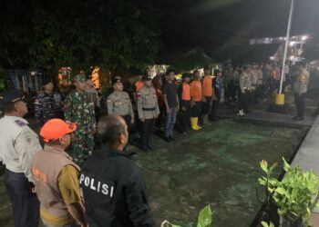 Polres Kepulauan Anambas Kerahkan Tiga Polsek untuk Patroli Siaga Antisipasi Banjir Rob