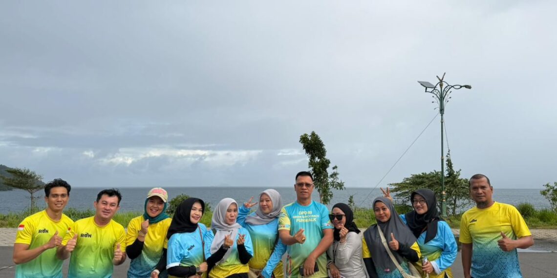 Bupati Aneng Ikut Med Day di Tarempa, Ajak Warga Biasakan Hidup Sehat dan Waspada Pasang Air Laut